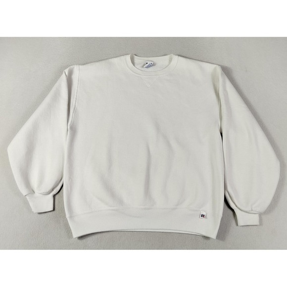 Russell Athletic Other - Vintage Russell‎ Athletic Blank Sweatshirt Mens Large White Crewneck Streetwear